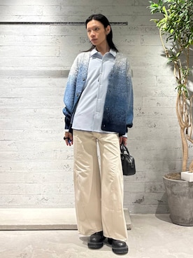 「アイテム（ボストンバッグ）」を使った、seigiさん（メンズ・178cm）の秋コーディネート