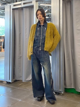 「HARE（ハレ）のアイテム（デニムジャケット）」を使った、seigiさん（メンズ・178cm）の秋コーディネート