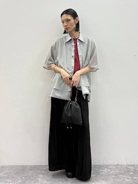 「HARE（ハレ）のアイテム（バッグ）」を使った、seigiさん（メンズ・178cm）の夏コーディネート
