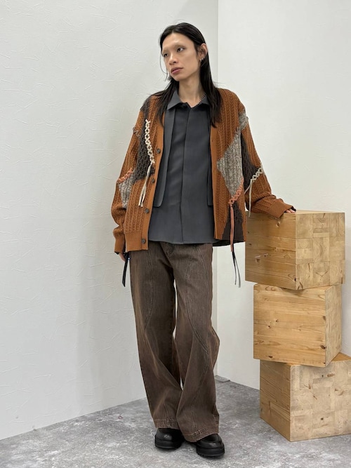 シャークソールシングルモンクシューズ(HARE)（ドレスシューズ