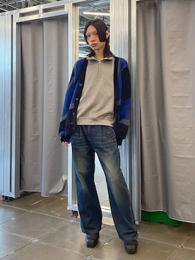「アイテム（スウェット）」を使った、seigiさん（メンズ・178cm・20代）の秋コーディネート
