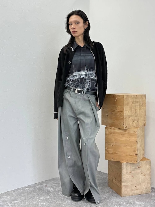 シャークソールシングルモンクシューズ(HARE)（ドレスシューズ