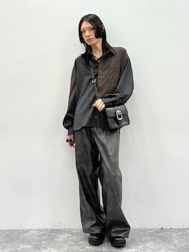 「HARE（ハレ）のアイテム」を使った、seigiさん（メンズ・178cm）の夏コーディネート