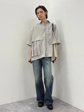 「HARE（ハレ）のアイテム」を使った、seigiさん（メンズ・178cm）の春コーディネート