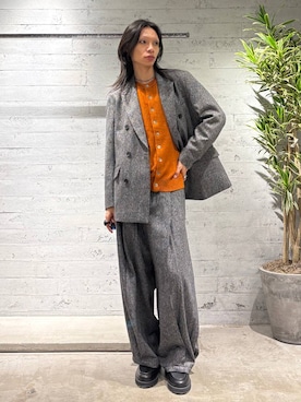 「HARE（ハレ）のアイテム（ローファー）」を使った、seigiさん（メンズ・178cm）の秋コーディネート