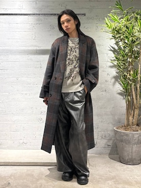 「アイテム（チェスターコート）」を使った、seigiさん（メンズ・178cm・20代）の秋コーディネート