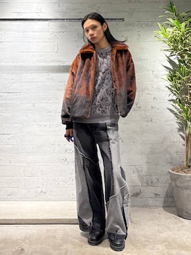 「HARE（ハレ）のアイテム（ローファー）」を使った、seigiさん（メンズ・178cm）の秋コーディネート