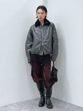 「HARE（ハレ）のアイテム（ジャケット/アウター）」を使った、seigiさん（メンズ・178cm）の秋コーディネート