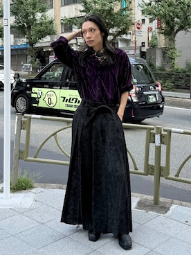 「アイテム（バンダナ/スカーフ）」を使った、seigiさん（メンズ・178cm）の秋コーディネート
