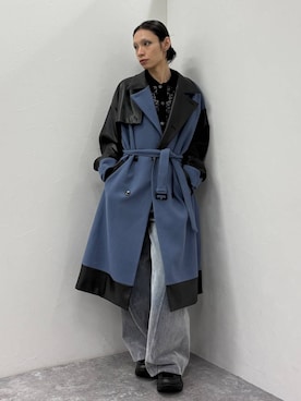 「アイテム（トレンチコート）」を使った、seigiさん（メンズ・178cm・20代）の秋コーディネート