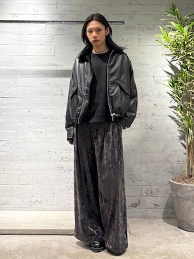 「アイテム（スウェット）」を使った、seigiさん（メンズ・178cm・20代）の秋コーディネート