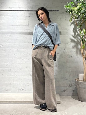 「HARE（ハレ）のアイテム」を使った、seigiさん（メンズ・178cm）の夏コーディネート