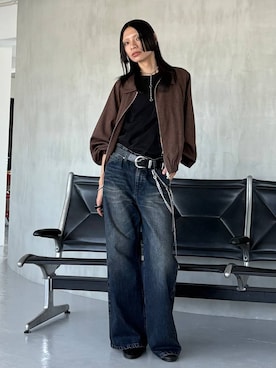 「アイテム（バレエシューズ）」を使った、seigiさん（メンズ・178cm）の夏コーディネート