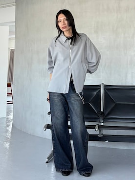 「アイテム（バレエシューズ）」を使った、seigiさん（メンズ・178cm）の秋コーディネート