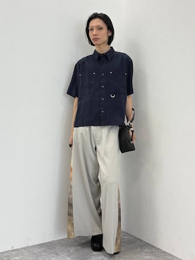 「HARE（ハレ）のアイテム（トップス）」を使った、seigiさん（メンズ・178cm）の春コーディネート