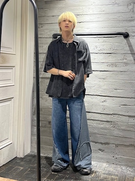 「アイテム（ピアス（片耳用））」を使った、ayukifukuさん（メンズ・172cm・20代）の夏コーディネート