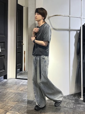 「HARE（ハレ）のアイテム（トップス）」を使った、ayukifukuさん（メンズ・172cm）の春コーディネート