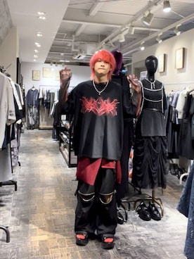 「アイテム（アクセサリー）」を使った、ayukifukuさん（メンズ・172cm・20代）の夏コーディネート