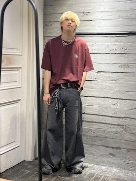 「アイテム（キーケース/キーアクセサリー）」を使った、ayukifukuさん（メンズ・172cm・20代）の夏コーディネート