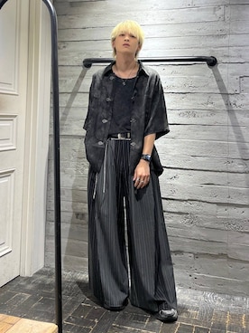 「アイテム（タンクトップ）」を使った、ayukifukuさん（メンズ・172cm・20代）の夏コーディネート