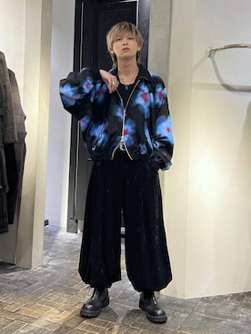 「アイテム（ブーツ）」を使った、ayukifukuさん（メンズ・172cm・20代）の秋コーディネート