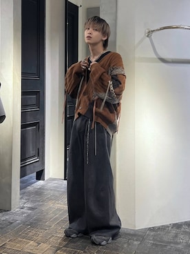 「アイテム（リング）」を使った、ayukifukuさん（メンズ・172cm・20代）の秋コーディネート