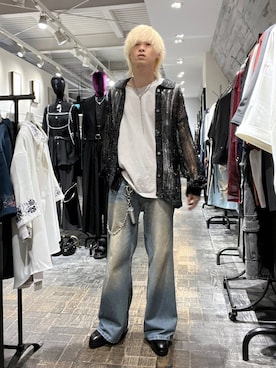 「HARE（ハレ）のアイテム（ドレスシューズ）」を使った、ayukifukuさん（メンズ・172cm）の夏コーディネート