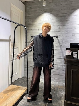 UNDERGROUND MODE】スパイダーニット(HARE)を使った人気