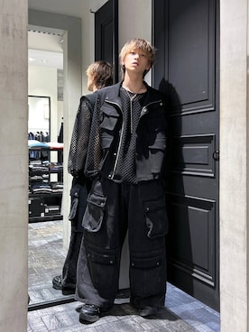 「アイテム（ブルゾン）」を使った、ayukifukuさん（メンズ・172cm・20代）の春コーディネート