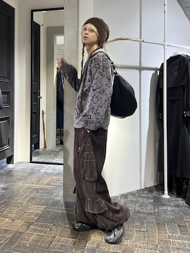 「アイテム（スウェットパンツ）」を使った、ayukifukuさん（メンズ・172cm）の秋コーディネート