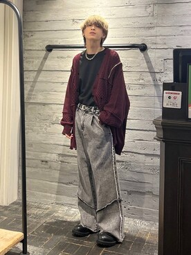 「アイテム（スウェット）」を使った、ayukifukuさん（メンズ・172cm・20代）の秋コーディネート