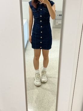 ZARA サマードレス　ブルー サマードレス - レディース | ZARA 日本 - ページ2