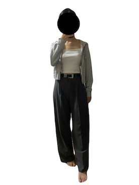 「アイテム（パーカー）」を使った、れもんさん（レディース・166cm）の夏コーディネート
