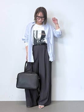 「アイテム（チョーカー）」を使った、byumemotoさん（レディース・160cm・30代）の夏コーディネート