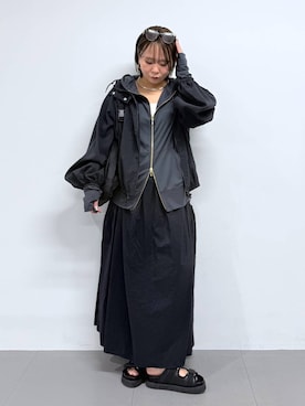 「Drifter（ドリフター）のアイテム」を使った、byumemotoさん（レディース・160cm）の春コーディネート