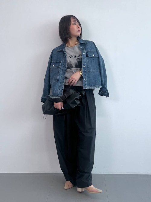 BARNYARDSTORM玉川タカシマヤbyumemotoさんのデニムジャケットを使った