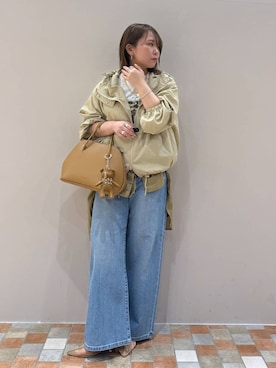 「GOOD ROCK SPEED（グッドロックスピード）のアイテム」を使った、byumemotoさん（レディース・160cm）の春コーディネート