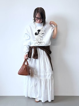 「アイテム（その他小物）」を使った、byumemotoさん（レディース・160cm）の秋コーディネート