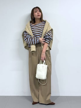 「Beau're（ヴュレ）のアイテム」を使った、byumemotoさん（レディース・160cm）の冬コーディネート