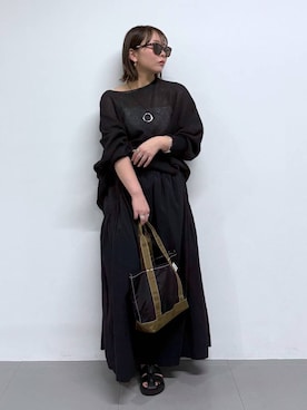 「Drifter（ドリフター）のアイテム」を使った、byumemotoさん（レディース・160cm）の春コーディネート