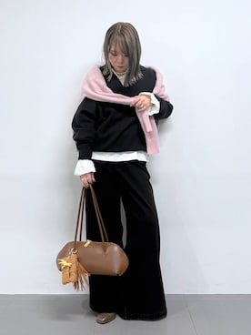 「アイテム（財布/小物）」を使った、byumemotoさん（レディース・160cm・20代）の秋コーディネート