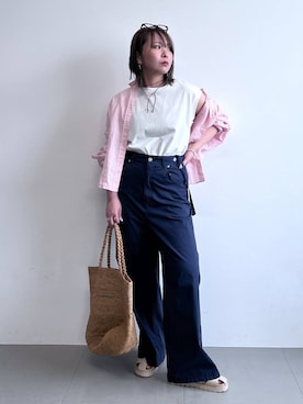「アウトドア」｜byumemotoさん（レディース・160cm）の春コーディネート