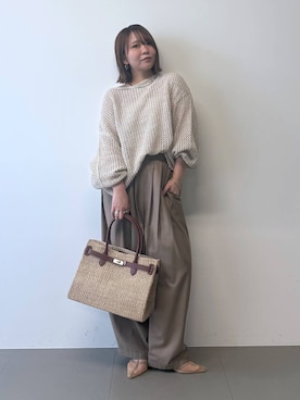 「BARNYARDSTORM（バンヤードストーム）のアイテム」を使った、byumemotoさん（レディース・160cm）の冬コーディネート