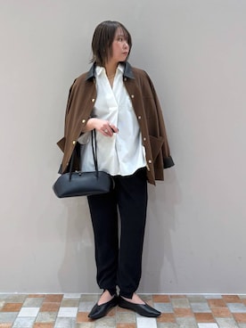 「Mazell（マゼル）のアイテム」を使った、byumemotoさん（レディース・160cm）の春コーディネート