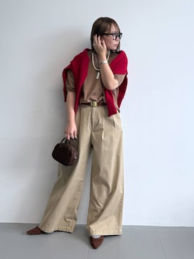 「アイテム（ソックス/靴下）」を使った、byumemotoさん（レディース・160cm・30代）の夏コーディネート