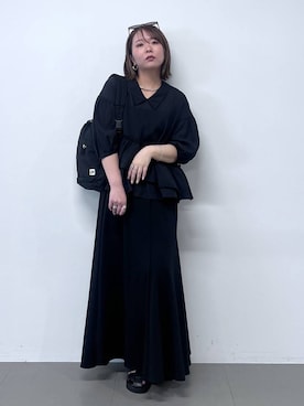 「BARNYARDSTORM（バンヤードストーム）のアイテム（トップス）」を使った、byumemotoさん（レディース・160cm）の春コーディネート