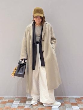 「アイテム（チョーカー）」を使った、byumemotoさん（レディース・160cm・30代）の秋コーディネート