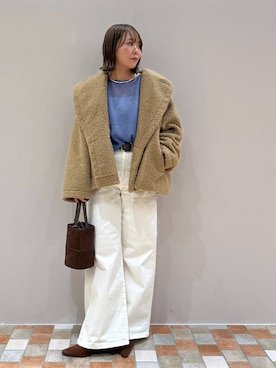 「BARNYARDSTORM（バンヤードストーム）のアイテム」を使った、byumemotoさん（レディース・160cm）の冬コーディネート