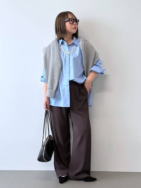 「アイテム（スウェット）」を使った、byumemotoさん（レディース・160cm・20代）の夏コーディネート