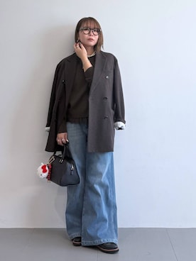 「アイテム（キーホルダー）」を使った、byumemotoさん（レディース・160cm・20代）の秋コーディネート